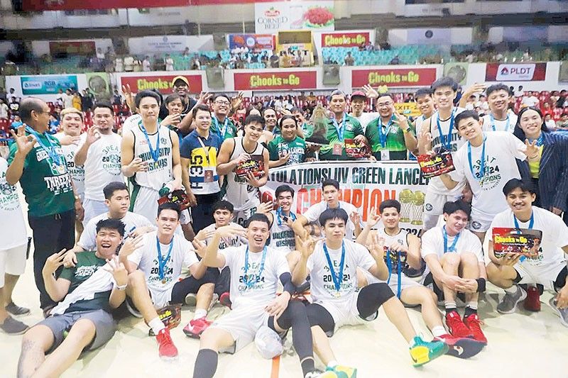 UV Lancers score 2nd CESAFI triple crown