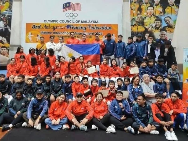 Filipino fencers rake in medals in Malaysia tilt