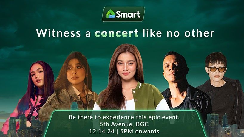 Smart gears up for amazing 5GÂ MaxÂ Experience with free concert in BGC onÂ December 14