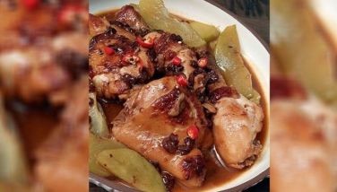 Recipe: Soy Chicken with Raisins