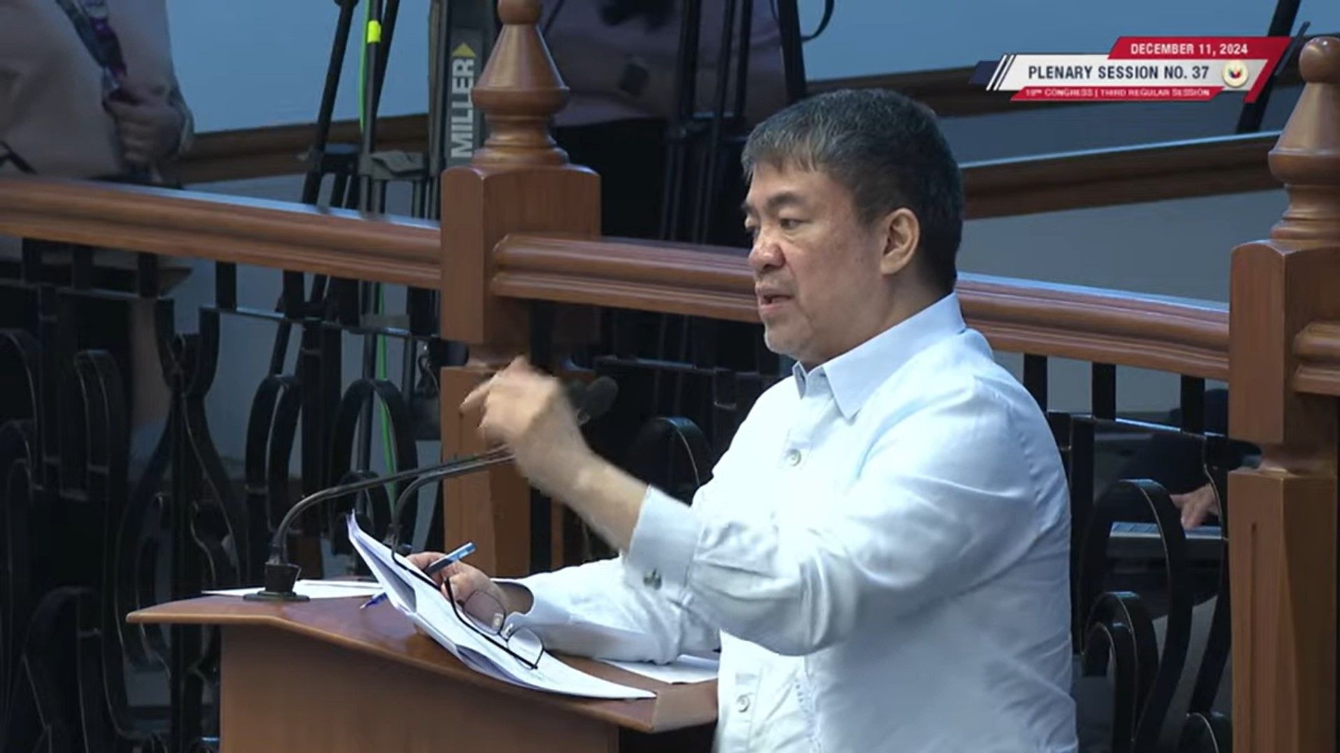 Pimentel warns: 2025 unprogrammed funds could be raised to Supreme Court