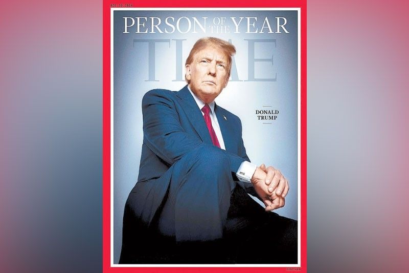 Time names Trump Person of the Year for second time