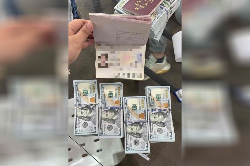 Chinese na may bitbit na $40K naharang sa NAIA