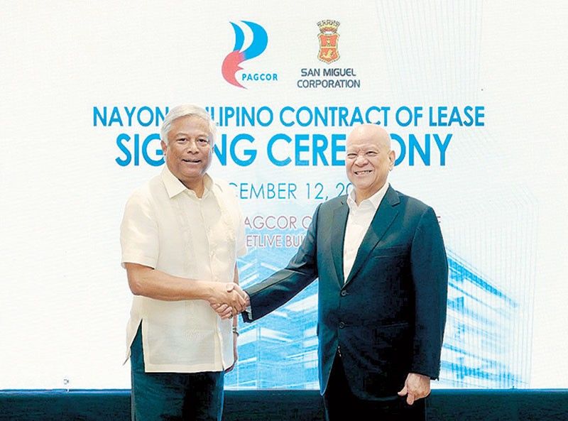 PAGCOR, SMC Infrastructure ink lease for Nayong Pilipino property