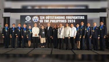 SM Prime, BFP unite to honor Ten Outstanding Firefighters of the Philippines