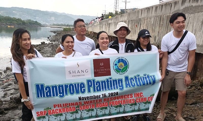 Shang Properties leads sustainability efforts in Cebu with tree planting project