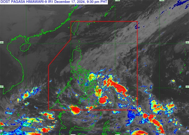 LPA off Mindanao now TD Querubin