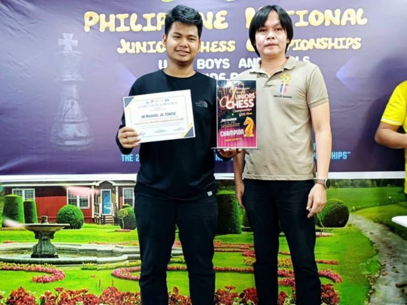 Concio aims to follow in Quizon's footsteps as chess Grandmaster