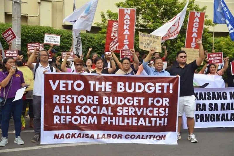 Pagsibak kay Herbosa, pagbalik ng PhilHealth subsidy sigaw ng labor at health workers