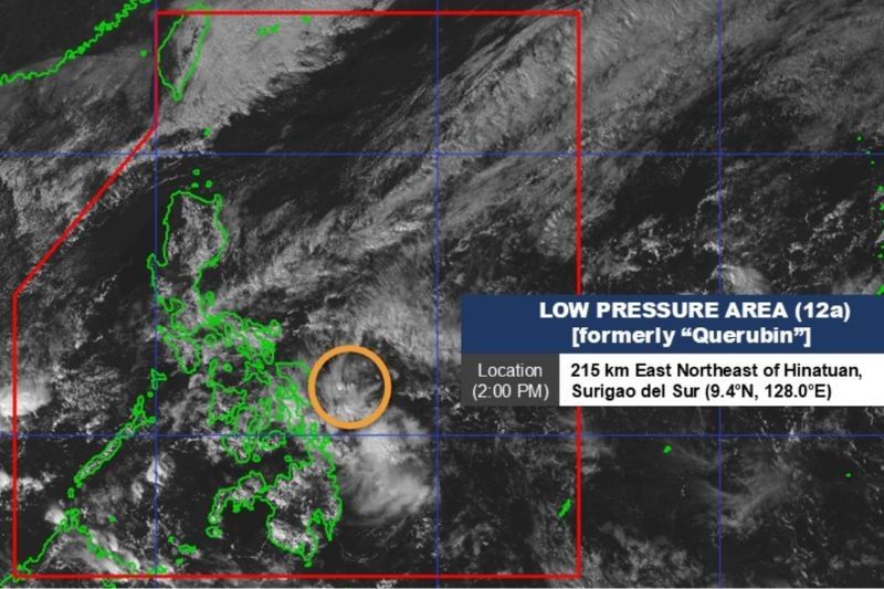 'Querubin' weakens into LPA