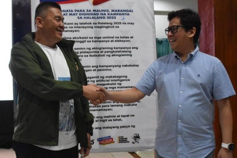 Candidates of Maguindanao del Norte vice gov forge election security pact