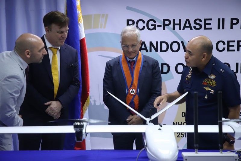 PCG receives drones from Germany