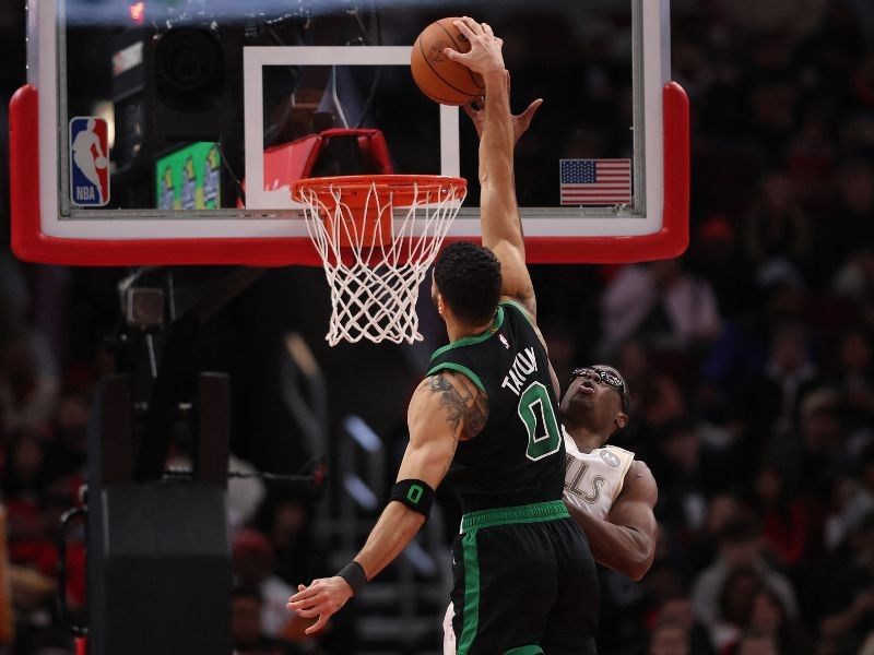 Tatum's 43-point triple-double propels Celtics over Bulls