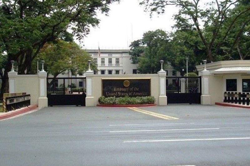 US Embassy sa Maynila, sarado ngayong araw