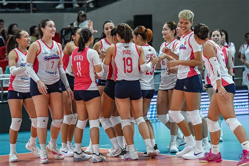 Creamline wagi sa exhibition game