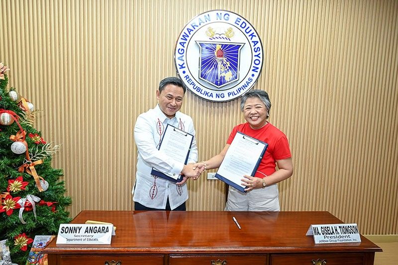 Jollibee Group Foundation, DepEd to expand central kitchen model for school-based feeding program