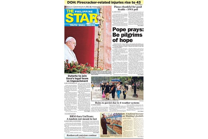 The STAR Cover (December 26, 2024)