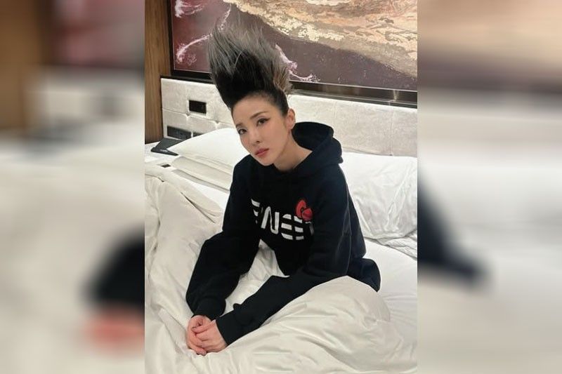 "Vegeta hair" ni Sandara nataypan