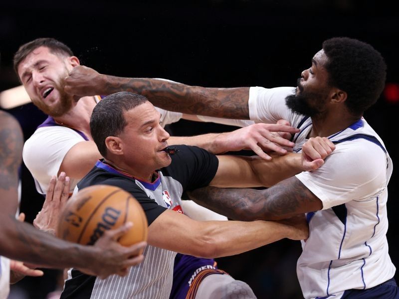 NBA hands out suspensions after fracas in Phoenix