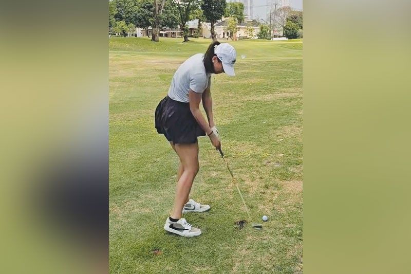 Valdez nahihilig sa golf