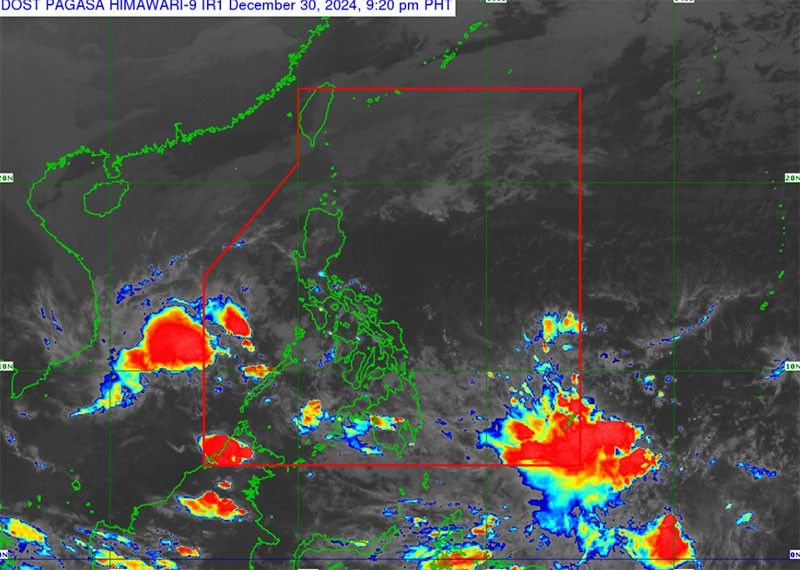 PAGASA: Expect rainy New Year