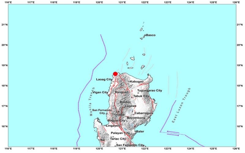 Magnitude 5.6 quake jolts Ilocos Norte