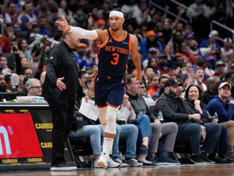 Hart's triple-double sparks Knicks to 8th straight NBA win