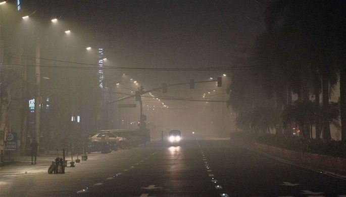Metro Manila binalot ng maruming hangin