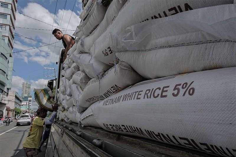 Removing branding on rice to proceed