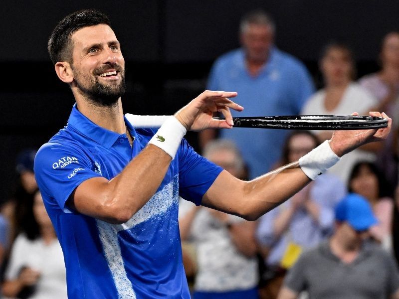 Djokovic, Sabalenka into Brisbane quarters as rising stars impress