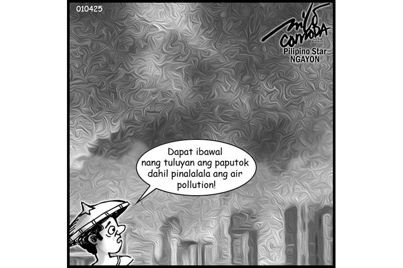 EDITORYAL - Lalo pang dumumi ang hangin sa Metro Manila