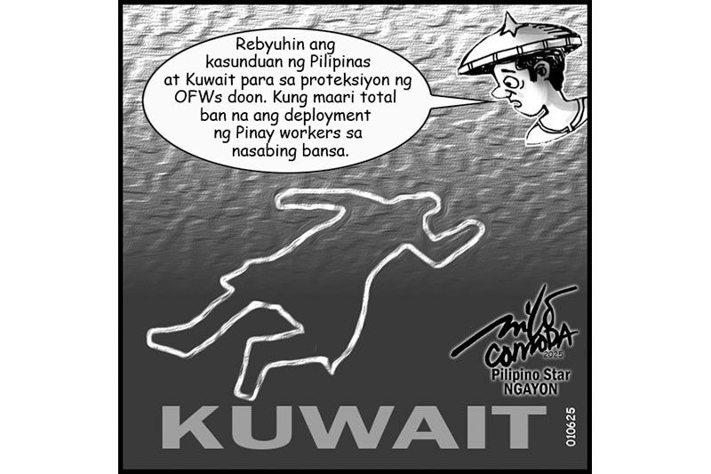 EDITORYAL - Kuwait, hindi pinuprotektahan mga Pilipinang domestic worker