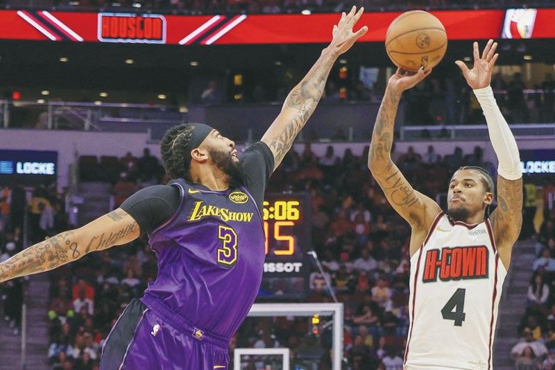 Green, Rockets pinaluhod ang LA Lakers