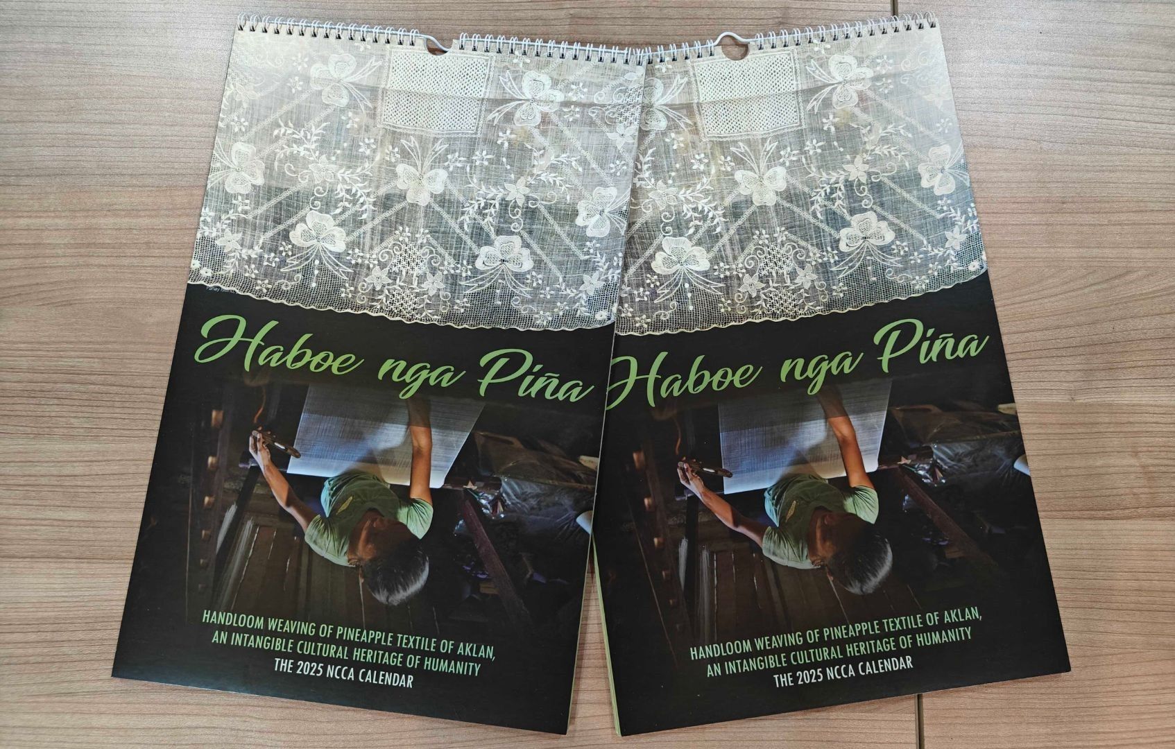 NCCA 2025 calendar features Aklan PiÃ±a weaving