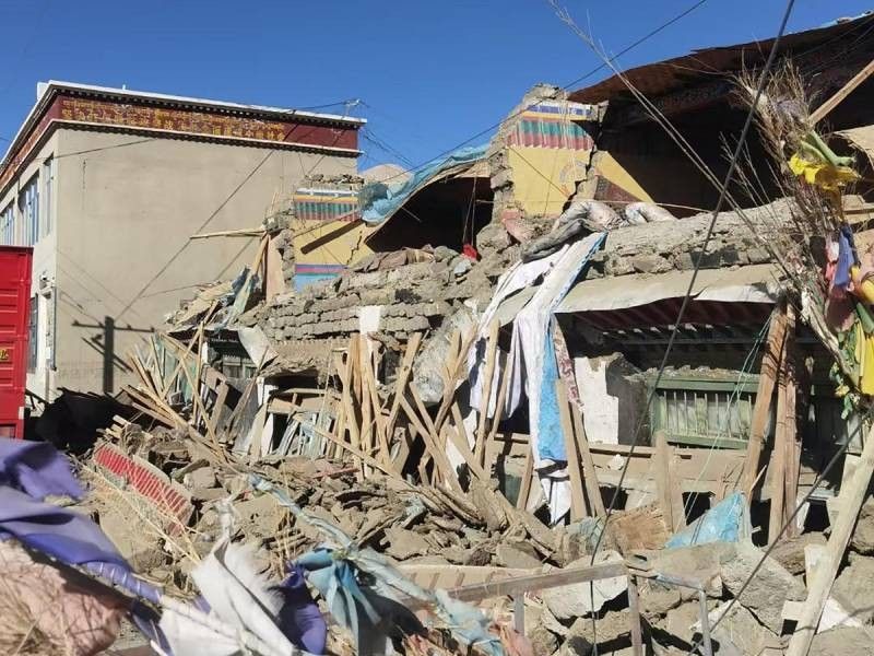 Quake in China's Tibet kills 95 with tremors felt in Nepal, India