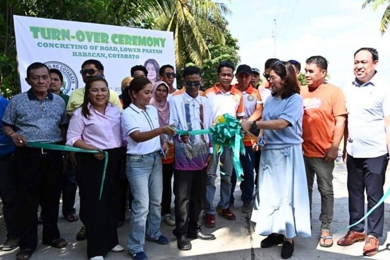 Cotabato road projects in support of Mindanao peace process completed