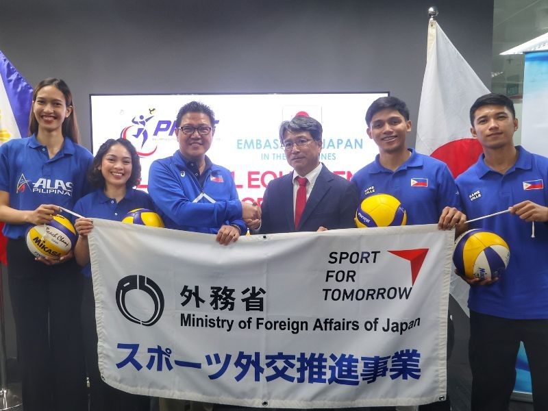 Philippines, Japan boost volleyball ties