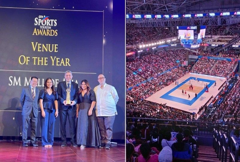 SM Mall of Asia Arena wins 2023 Sports Venue of the Year award