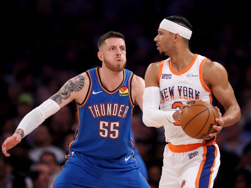 Thunder recover, pummel Knicks