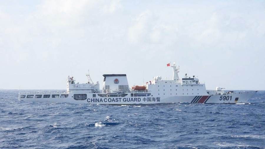 Philippines deploys coast guard ship to counter China patrols