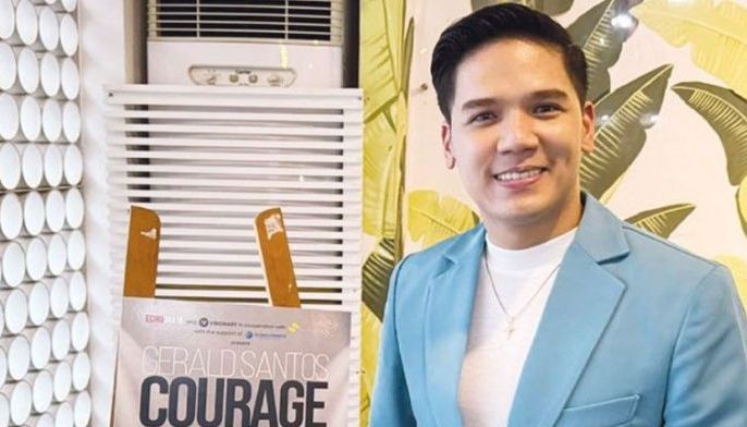 Gerald Santos, matapang sa hubad!