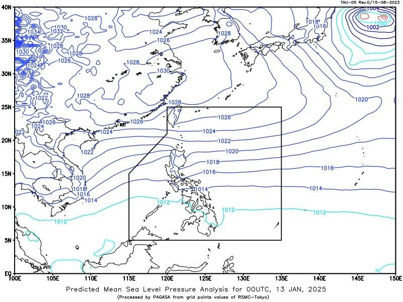 Rainy conditions across the Philippines, says PAGASA