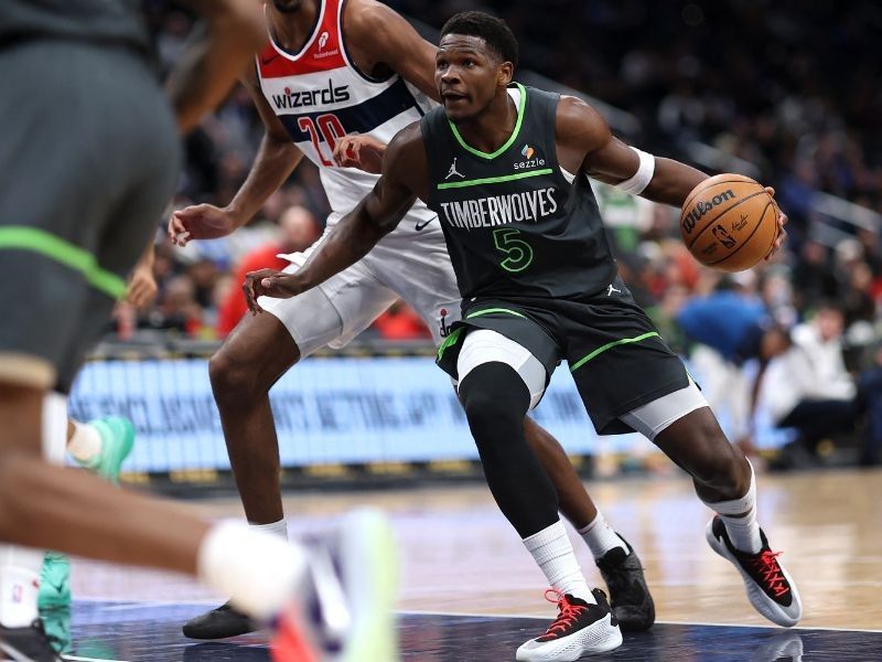 Edwards steps up late as Timberwolves rip Wizards