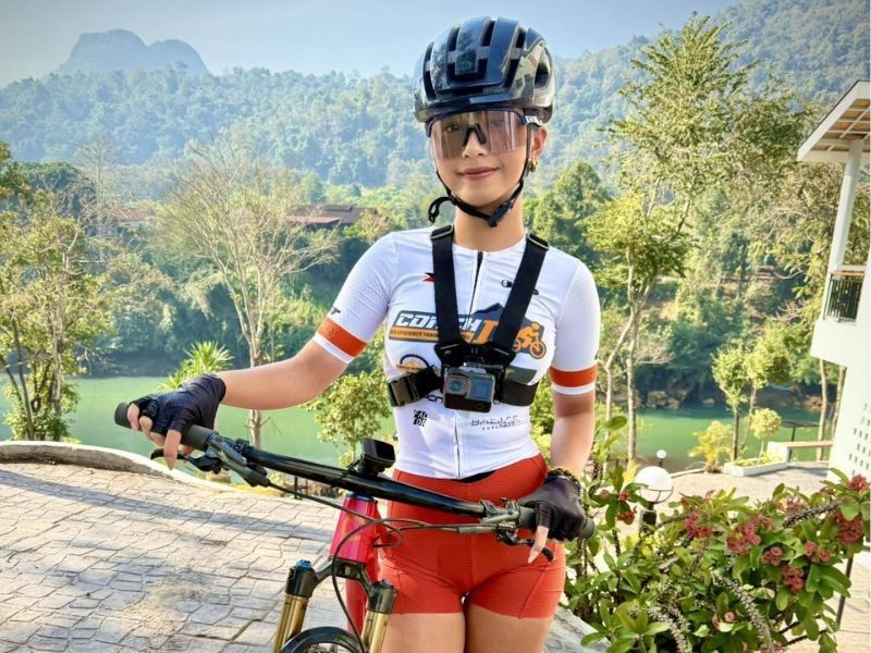 Lexi Dormitorio wins gold in Thailand Mountain Bike Cup