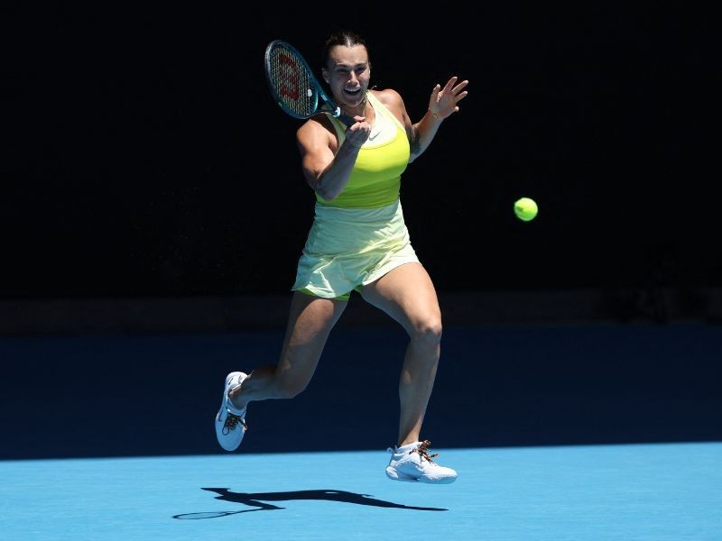 Sabalenka 'at the limit' to keep Australian Open hat-trick alive