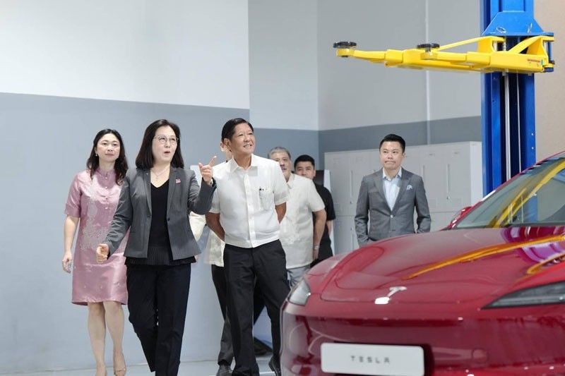 President Marcos invites Tesla to manufacture EVs in Philippines