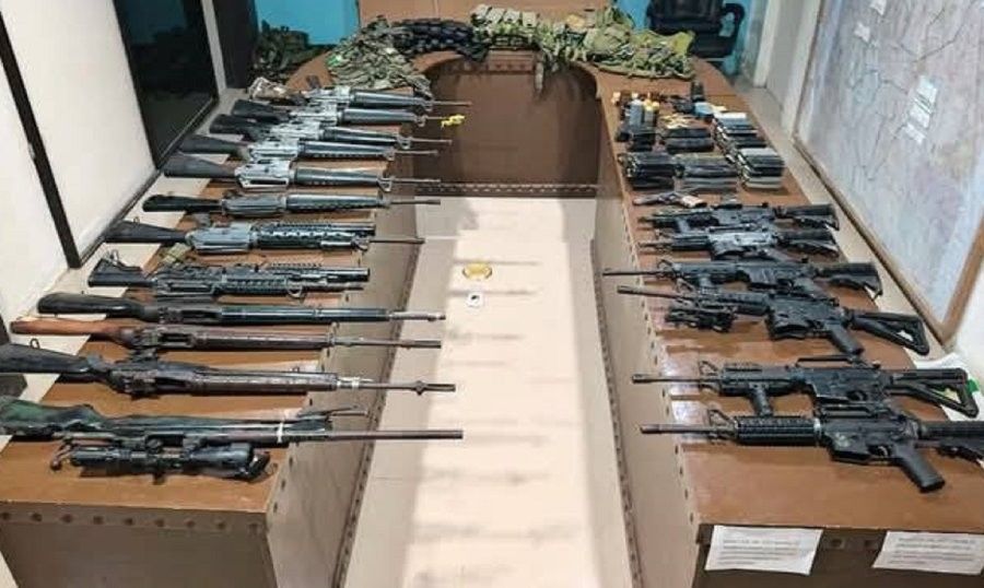 19 rifles of local terrorists seized in Cotabato operation