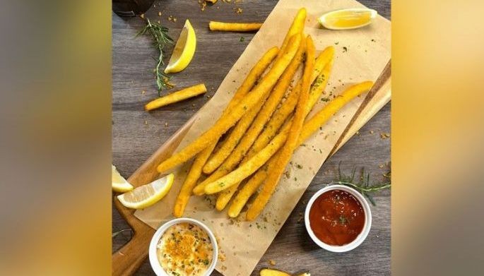 Recipe: How to make long fries from mashed potato
