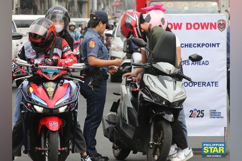 Habang papalapit ang halalan mas maraming Metro Manila checkpoints, asahan