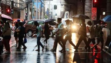  Shear line to bring rains to parts of Luzon, Visayas